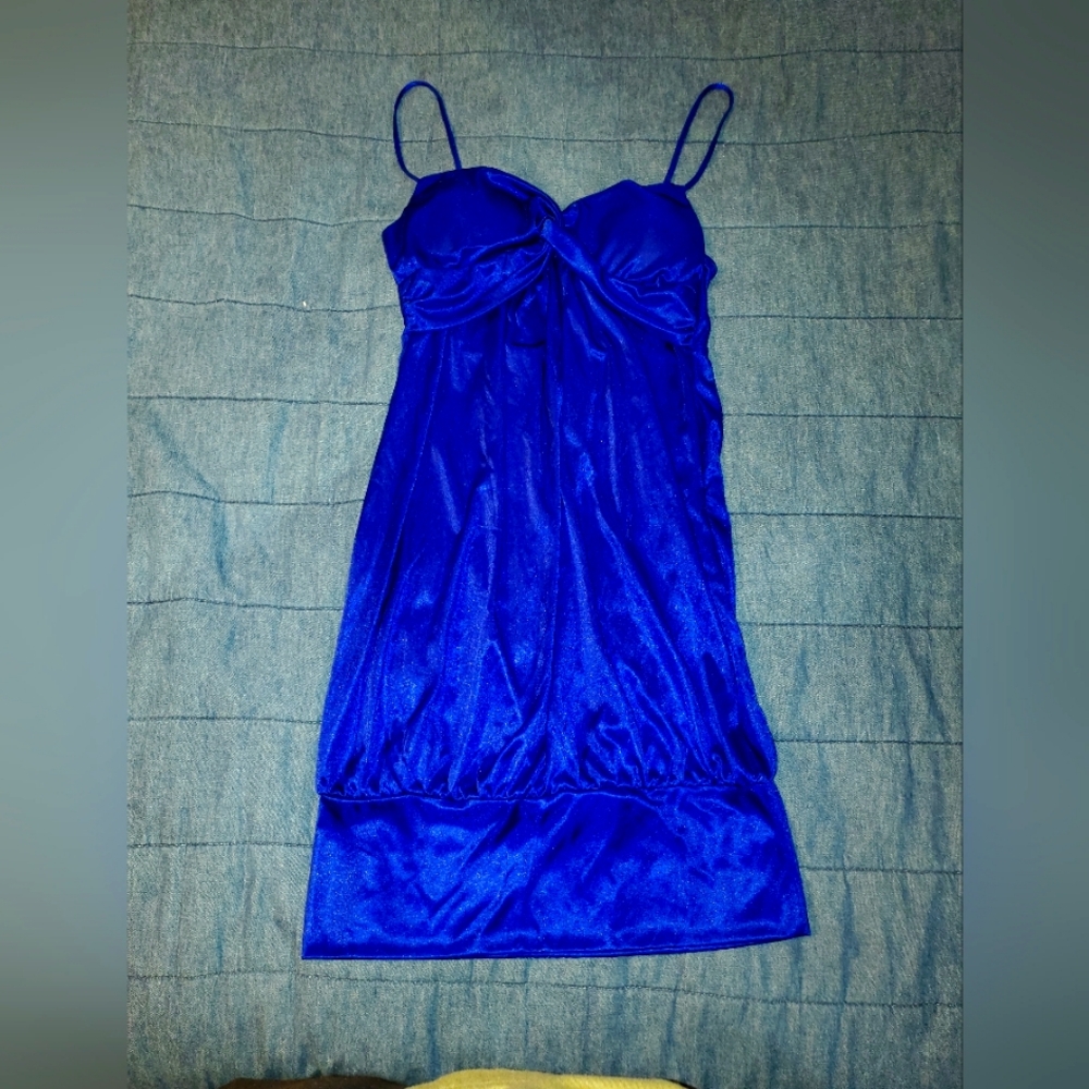 Derek Heart Vibrant Blue Chemise